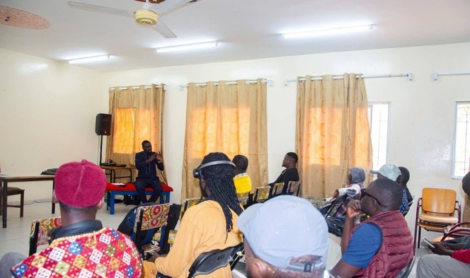 UTILISATION DES DRONES: L'expert Mamadou Wade Diop outille l’Association des Techniciens de l’Audiovisuel et du Cinéma du Sénégal UTILISATION DES DRONES: L'expert Mamadou Wade Diop outille l’Association des Techniciens de l’Audiovisuel et du Cinéma du Sénégal