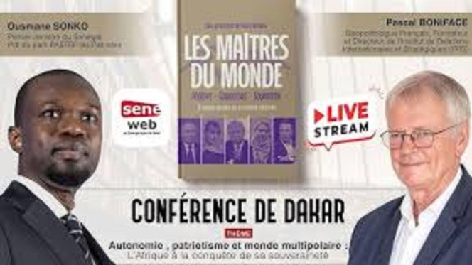 CONFERENCE DE DAKAR : Sonko dézingue Trump et les occidentaux CONFERENCE DE DAKAR : Sonko dézingue Trump et les occidentaux