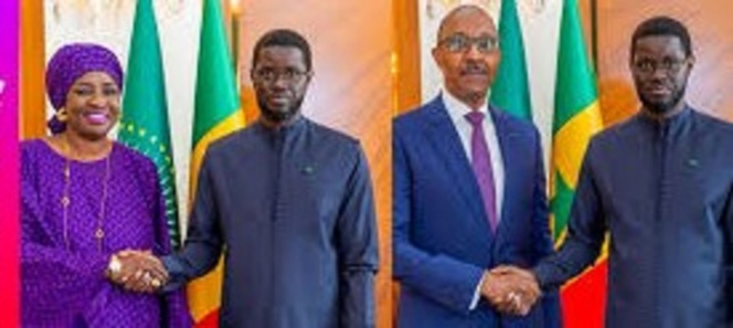 AMADOU BA ET CIE AU PALAIS : Ce que Diomaye et les ex-PM se sont dit AMADOU BA ET CIE AU PALAIS : Ce que Diomaye et les ex-PM se sont dit