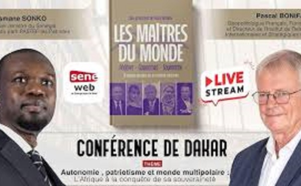 CONFERENCE DE DAKAR : Sonko dézingue Trump et les occidentaux